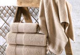 ETA 100% Cotton Hand/Bath Towel - Beige